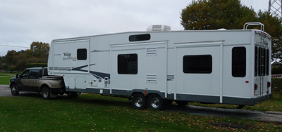 We can tow 5th wheel & gooseneck trailers