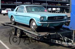 Classic Mustang delivery
