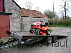 Delivery of a massive Ride on Lawnmower
