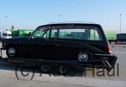 This Daimler Hearse was collected in Liverpool & delivered to a funeral directors in Wiltshire.