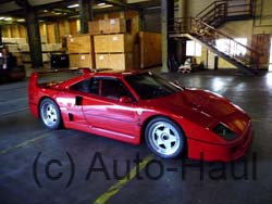 Ferrari F40 safely delivered.