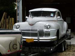 1947 Desoto collected in Southampton & delivered to new owner in Cornwall.