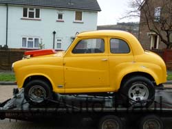 Austin A30 with a big block Ford V8
