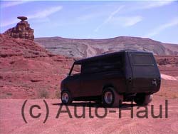 John's Bedford CF in the Arizona Desert. On a six month tour of the States.