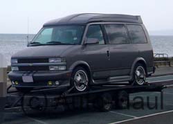 Chevy Astro collected from St Austel & Delivered to Llandudno