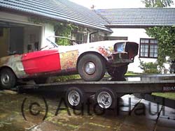 Collected from Harrogate & Delivered to Gloucestershire. I'd love an update on this car, but don't have the guys number anymore.